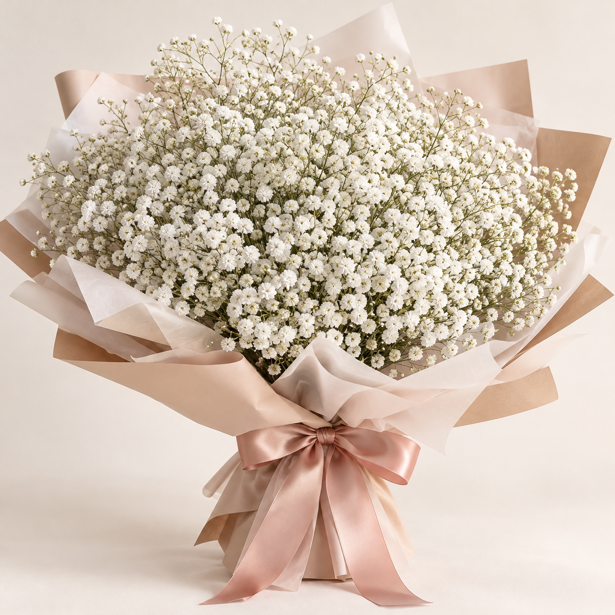 Bouquet de gypsophile