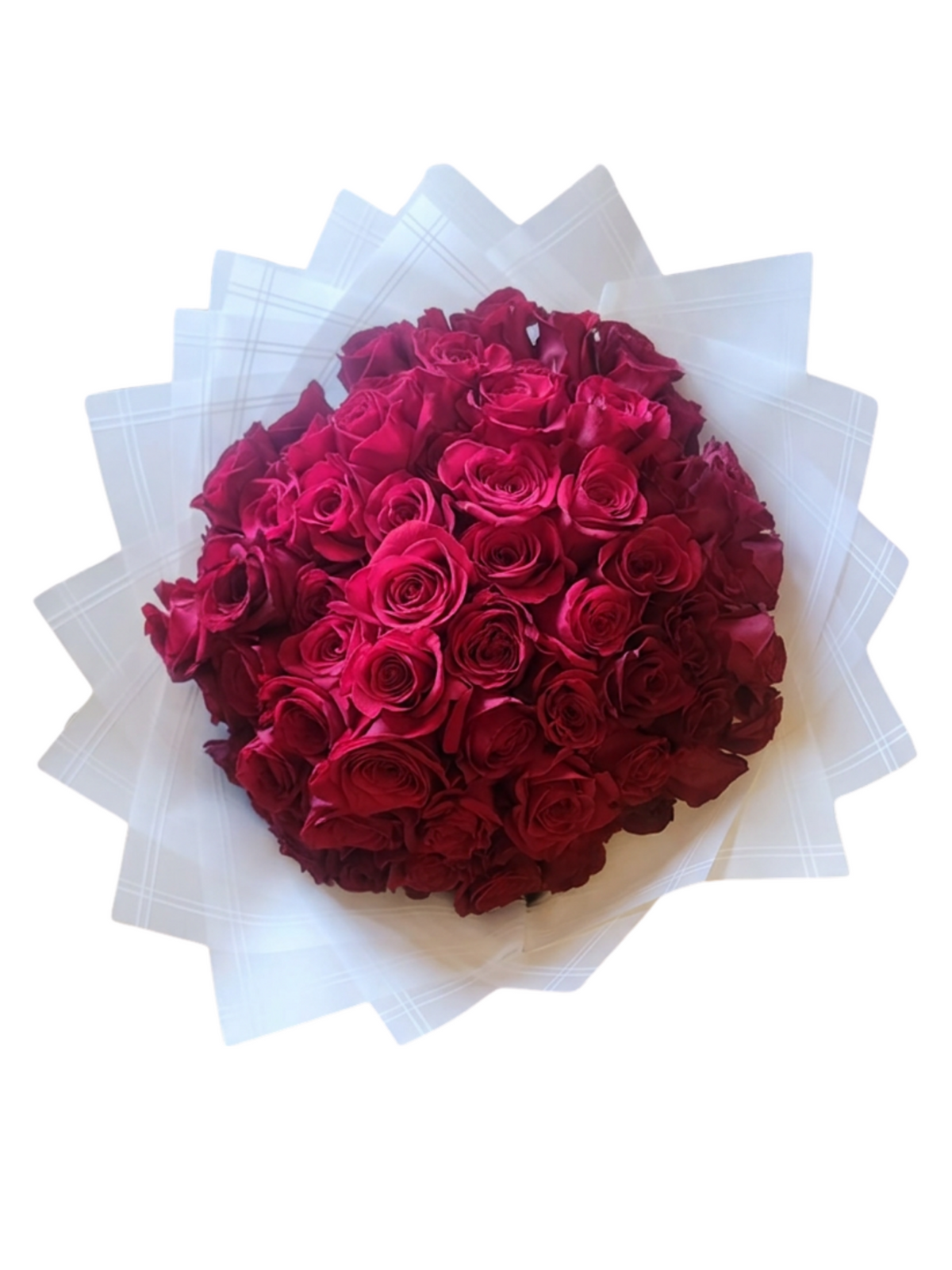 Bouquet de roses rouges classique