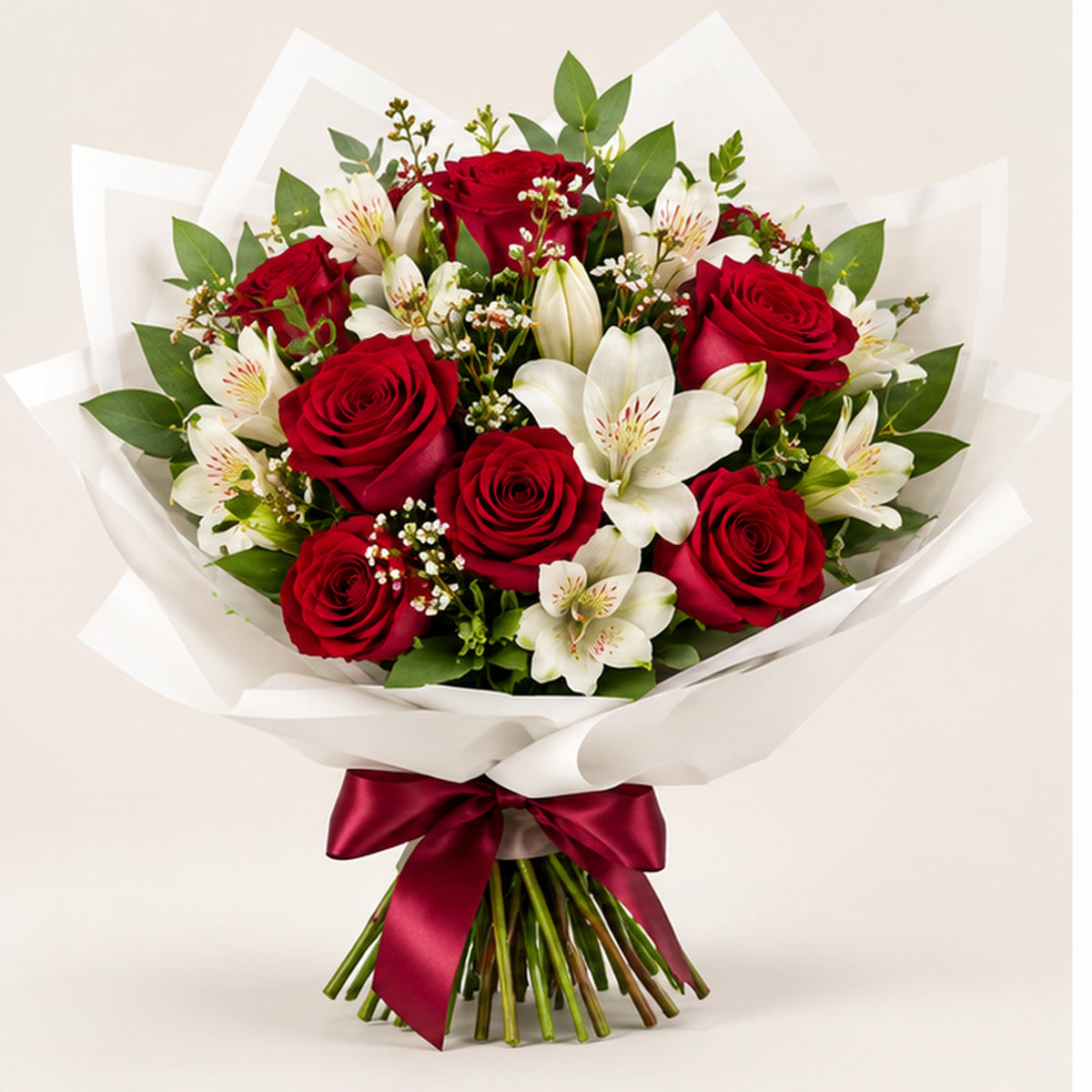 Bouquet de fleurs variées